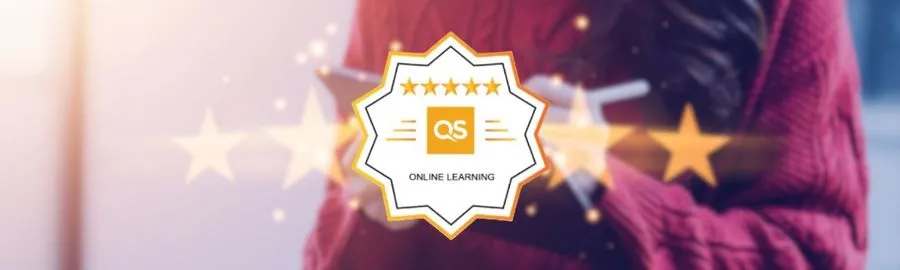 5 estrellas QS en Aprendizaje en Línea
